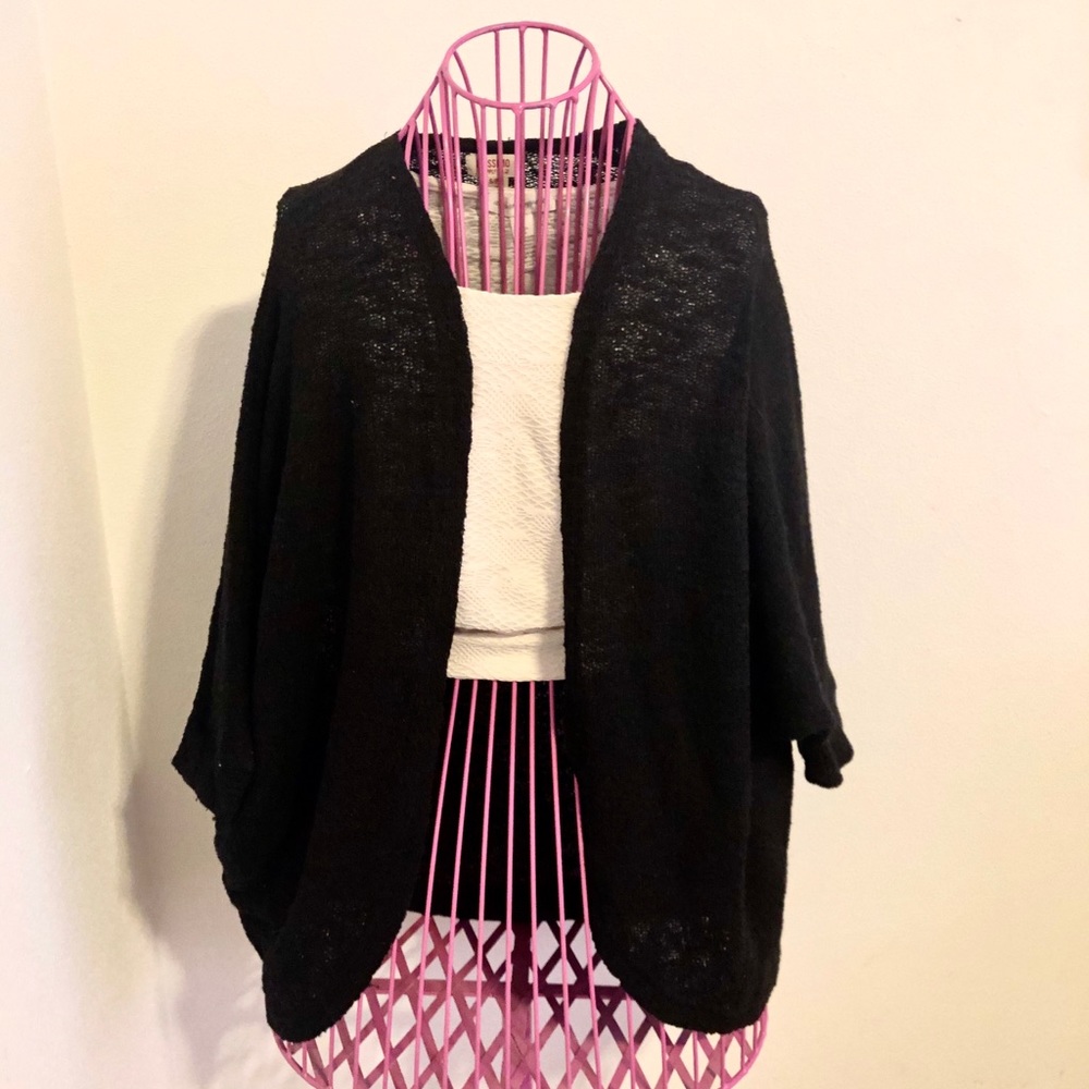 Black Mossimo Cardigan (short sleeve)